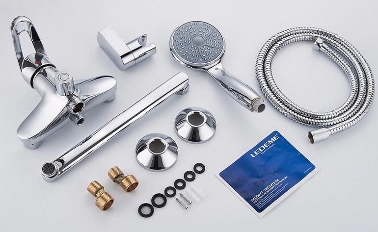 Смеситель для ванны Ledeme L2207