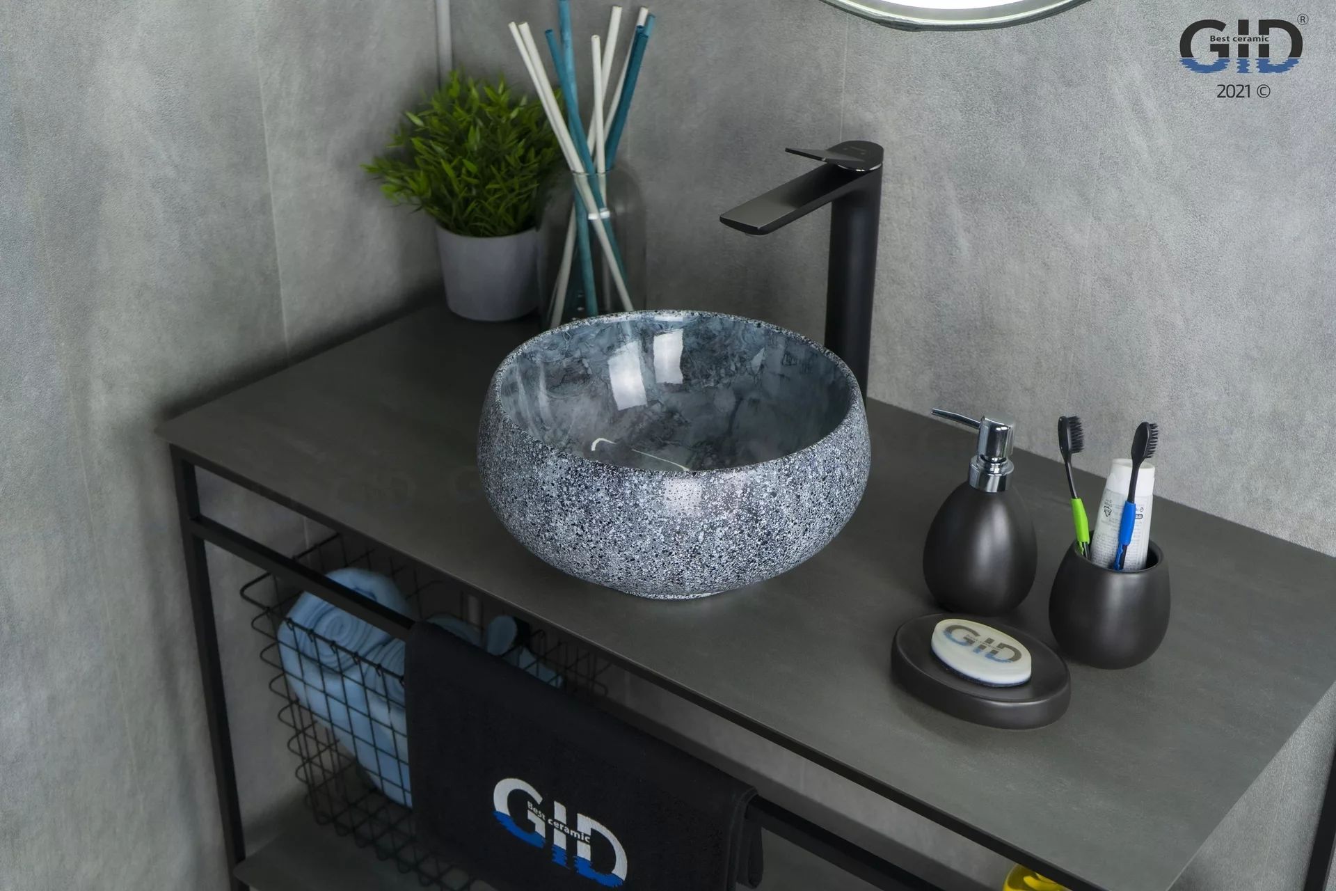 Умывальник Gid MNC481 32x32, 54433