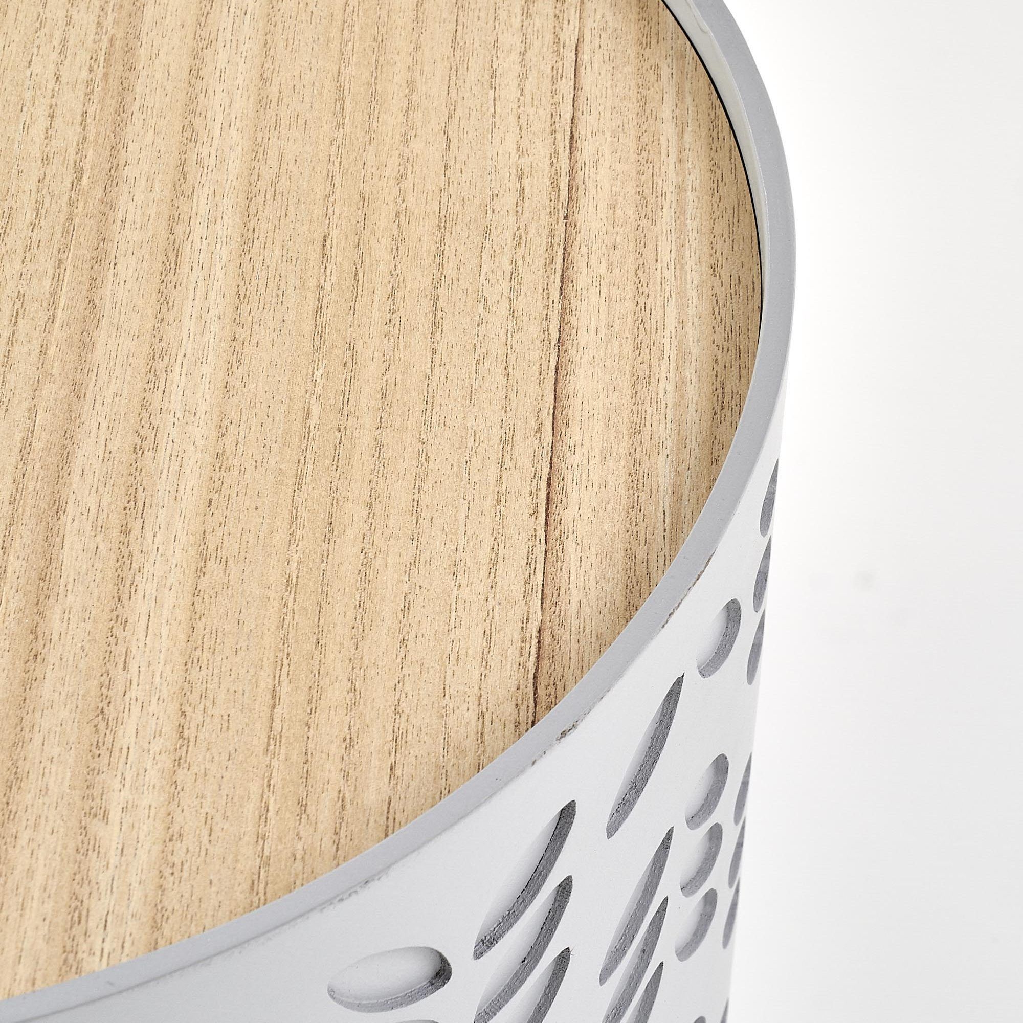 Комплект Halmar Alba (2 стола журнальных) белый матовый/серый матовый, V-CH-ALBA-LAW