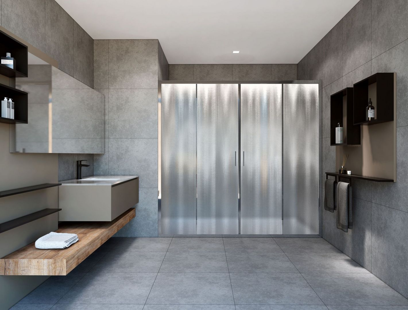 Душевая дверь Vincea Garda VDS-1G2-CH