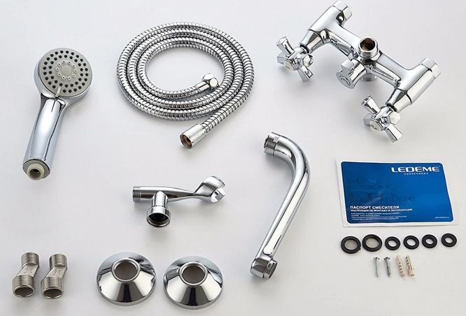 Смеситель для ванны Ledeme L3190