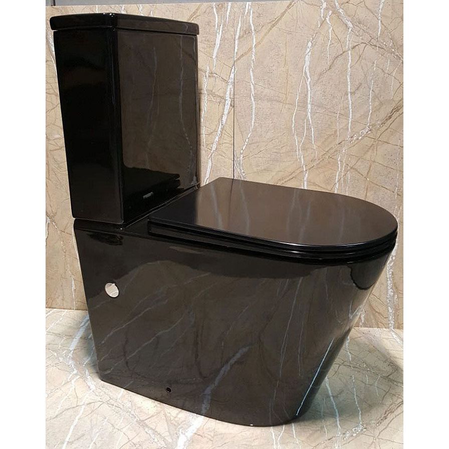 Унитаз напольный безободковый Ceramalux, 2178-18