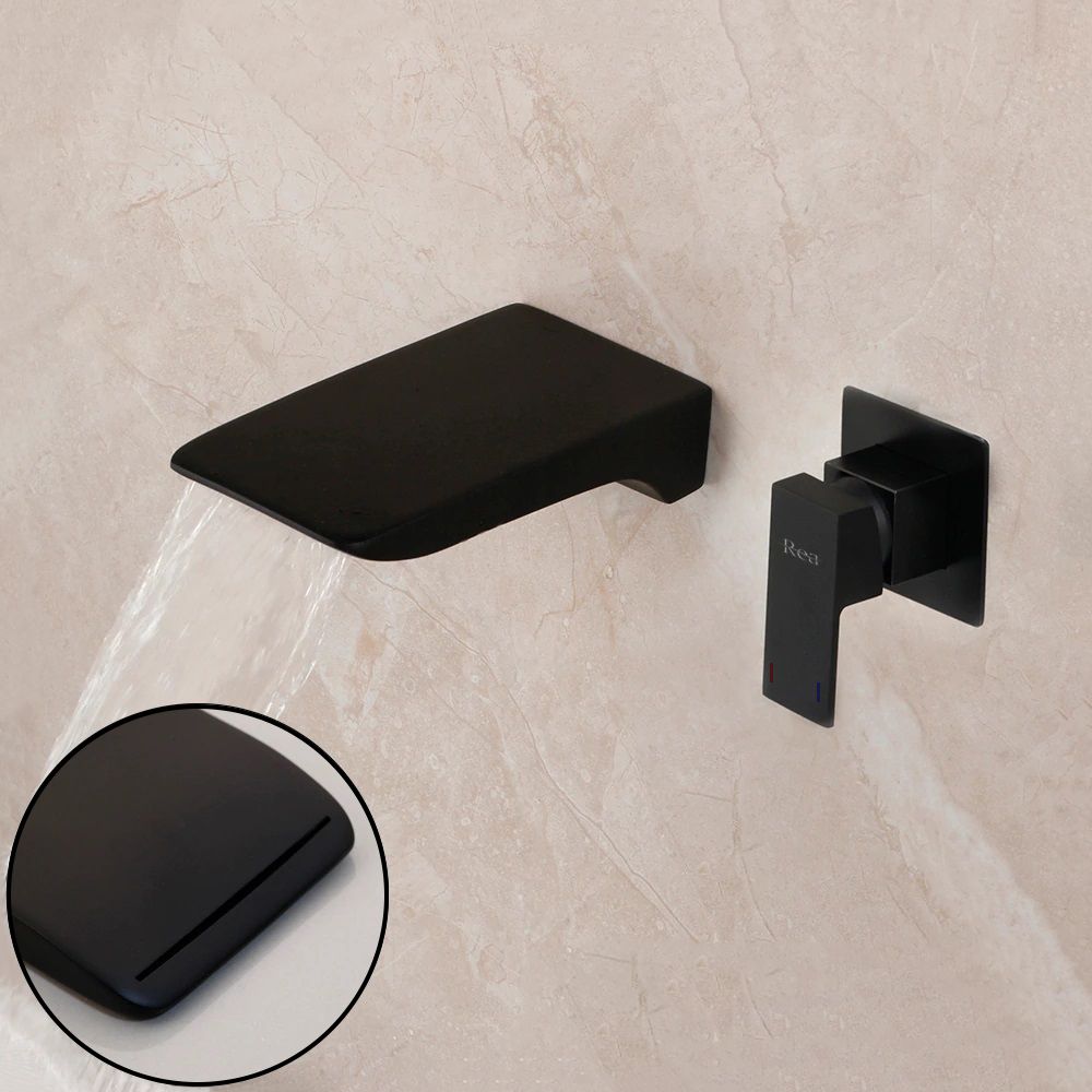 Смеситель для умывальника Rea Mason Black, REA-B0690