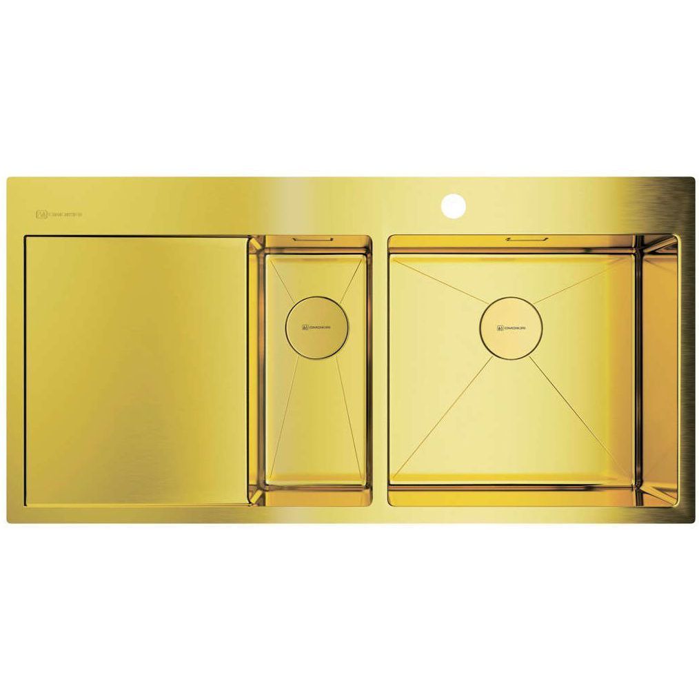 Мойка Omoikiri Akisame 100-2-LG-R, 4973090