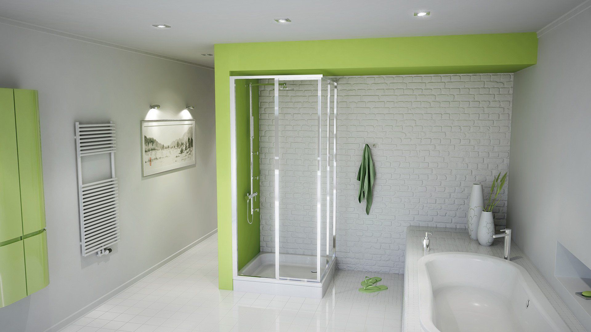 Стальной душевой поддон BLB Sanitana Universal