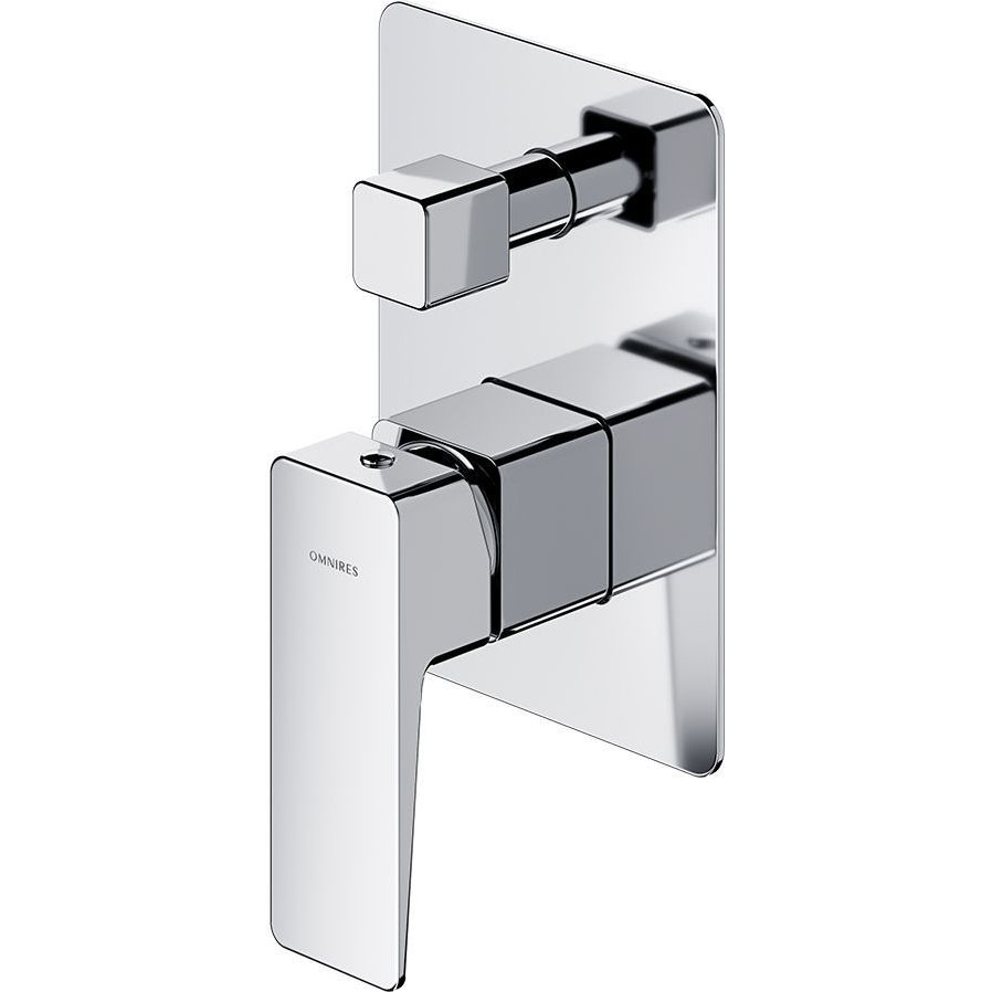 Смеситель для ванны скрытого монтажа Omnires Parma, PM7435CR
