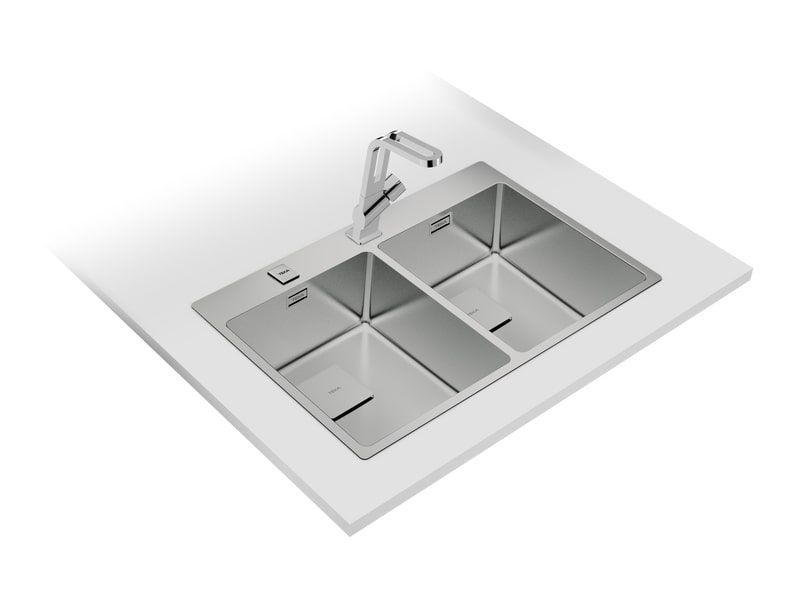 Кухонная мойка Teka Forlinea RS15 2B 740 SQ, 115030011