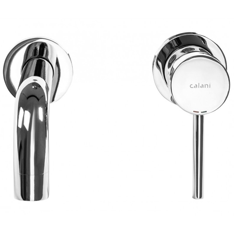 Смеситель умывальника скрытого монтажа Calani Nexos C Chrome, CAL-B0008