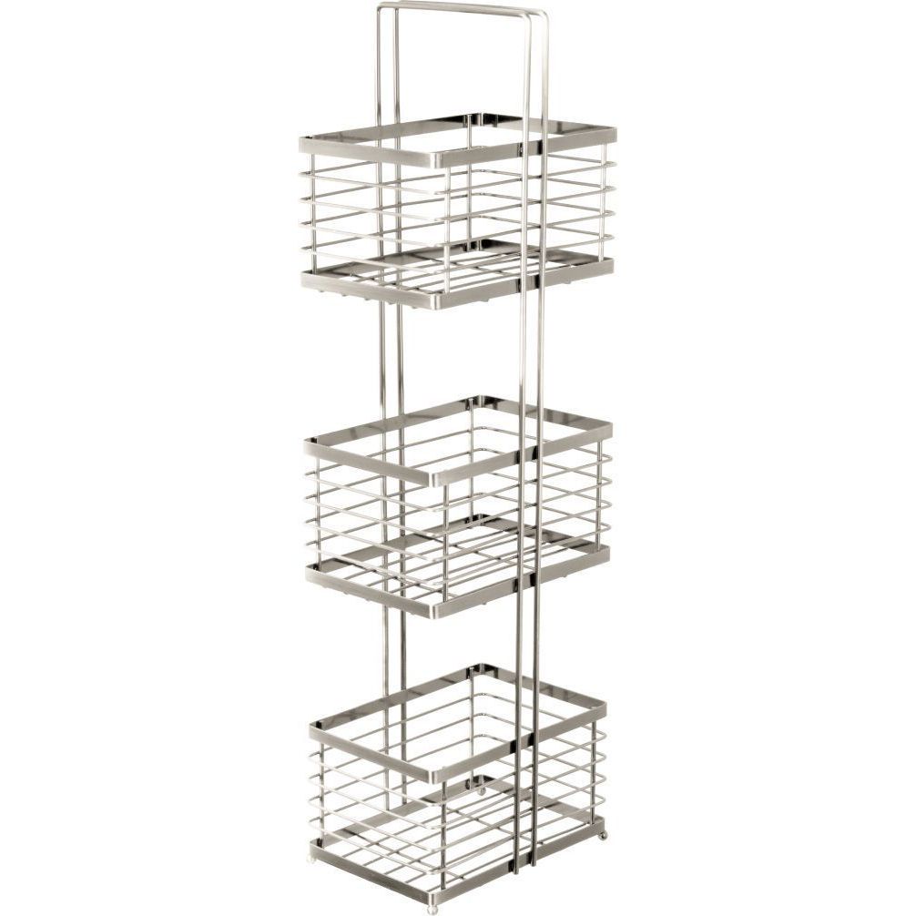 Полка прямоугольная трехэтажная Fixsen, FX-851