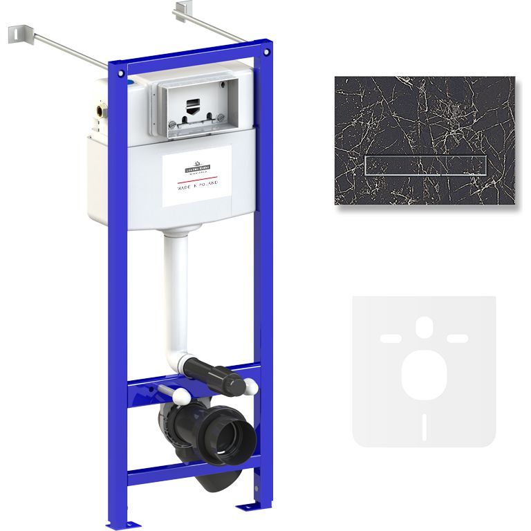 Комплект инсталляции для унитаза 4 в 1 Lavinia Boho Relfix, 77020038