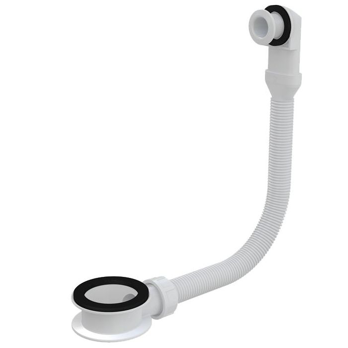 Слив-перелив для умывальника Alcaplast белый, A328B