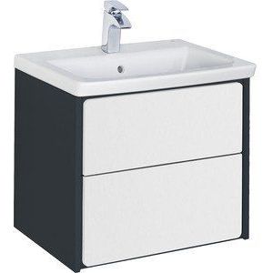 Модуль для раковины Roca Ronda 60/70/80 белый глянец/антрацит