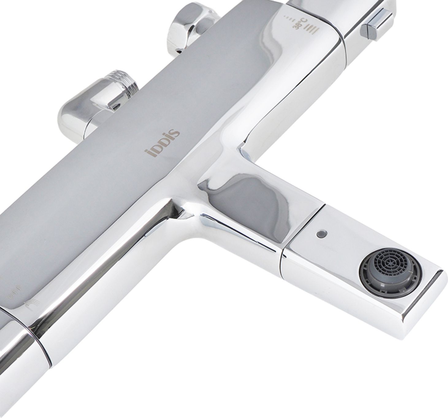 Универсальный смеситель для ванны с термостатом, Iddis Uniterm, UNISB02i74WA