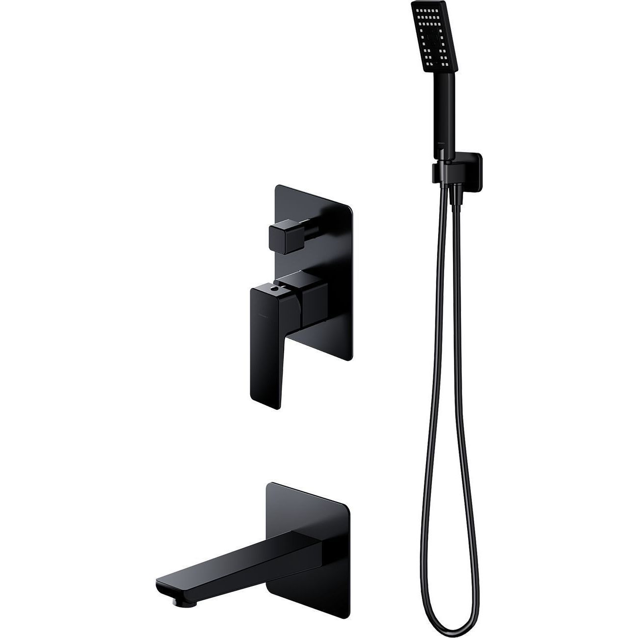 Душевая система скрытого монтажа для ванны Omnires Parma, SYSPMW01BL