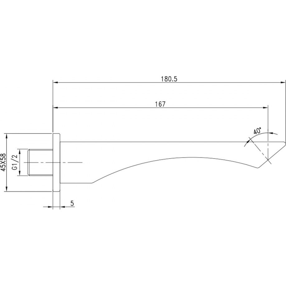 Наполнитель для ванны встраиваемый Lemark, LM5881CW