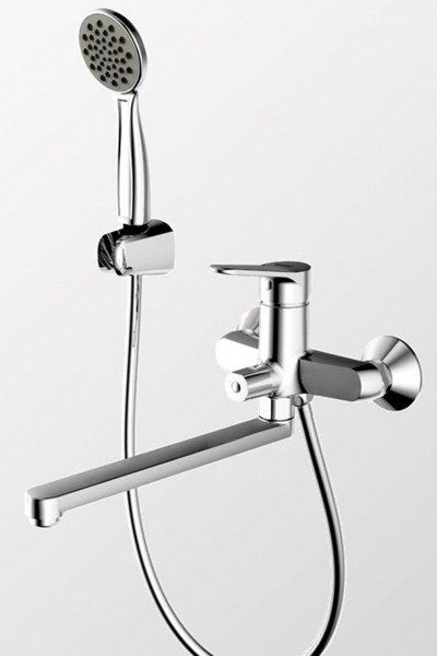 Смеситель для ванны и умывальника Bravat Eco-K F6111147C-LB