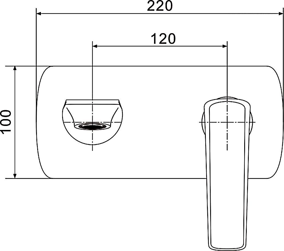 Смеситель для раковины Rose, R1341F