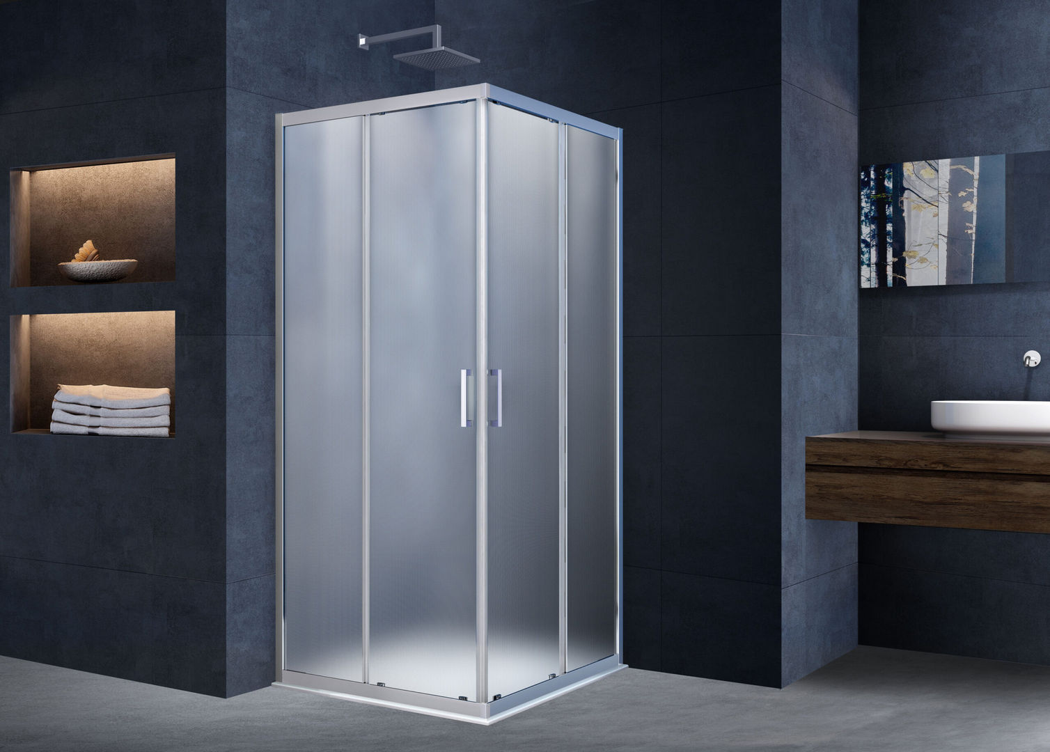 Душевой уголок Vincea Alpha VSS-3AL-MT