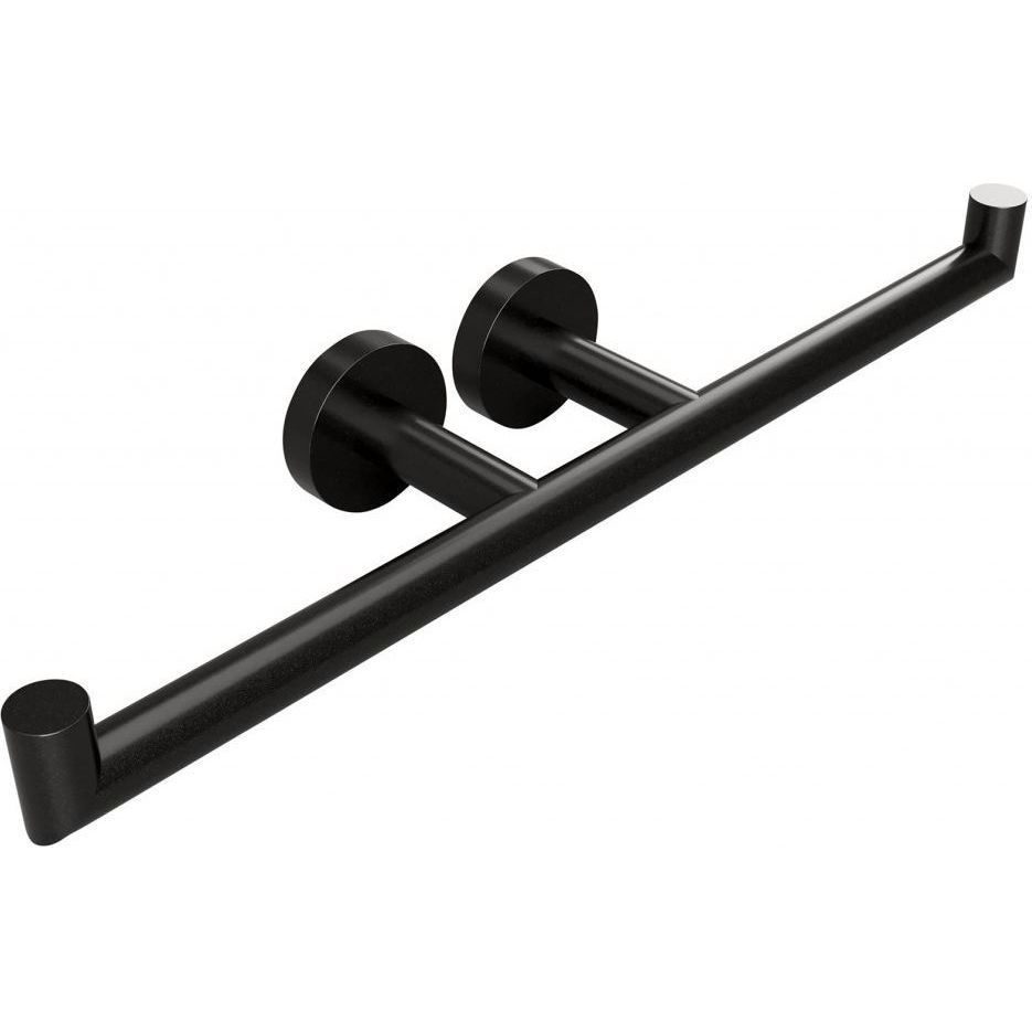 Двойной держатель туалетной бумаги Bemeta Dark, 104201070