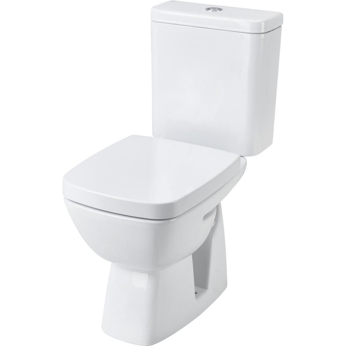 Напольный унитаз Santek Нео Лайт 2 режима, сиденье дюропласт Soft Close, 1.WH30.2.409