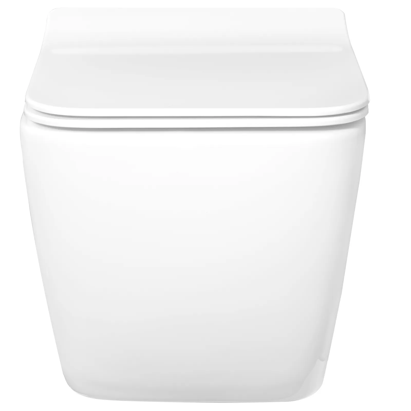 Унитаз подвесной Rea Martin Rimless Duroplast Slim, REA-C8006