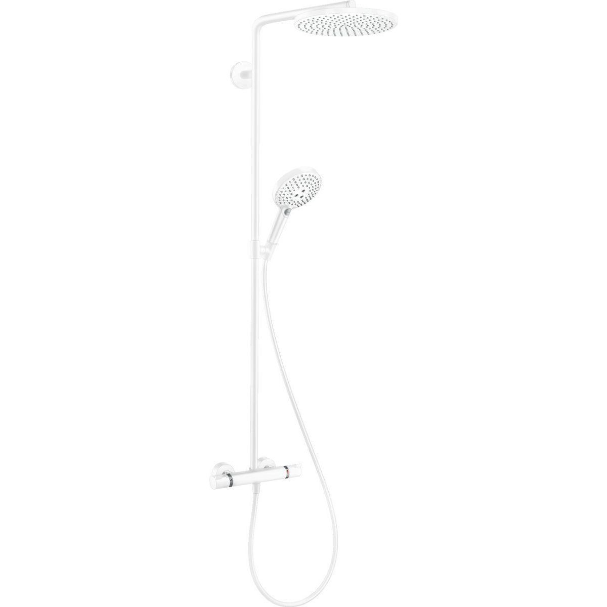 Душевая стойка со смесителем Hansgrohe Raindance S 240 PowderRain 1 jet Showerpipe, 27633700
