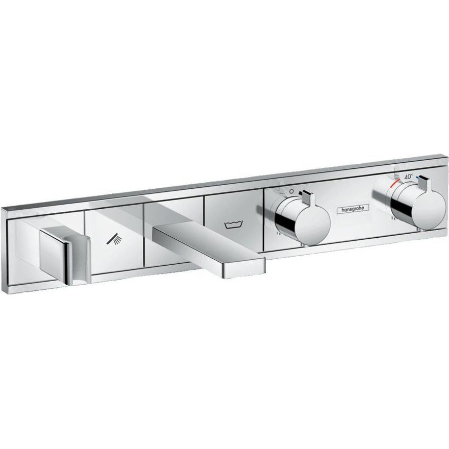 Термостат скрытого монтажа с 2 кнопками Hansgrohe RainSelect, 15359000
