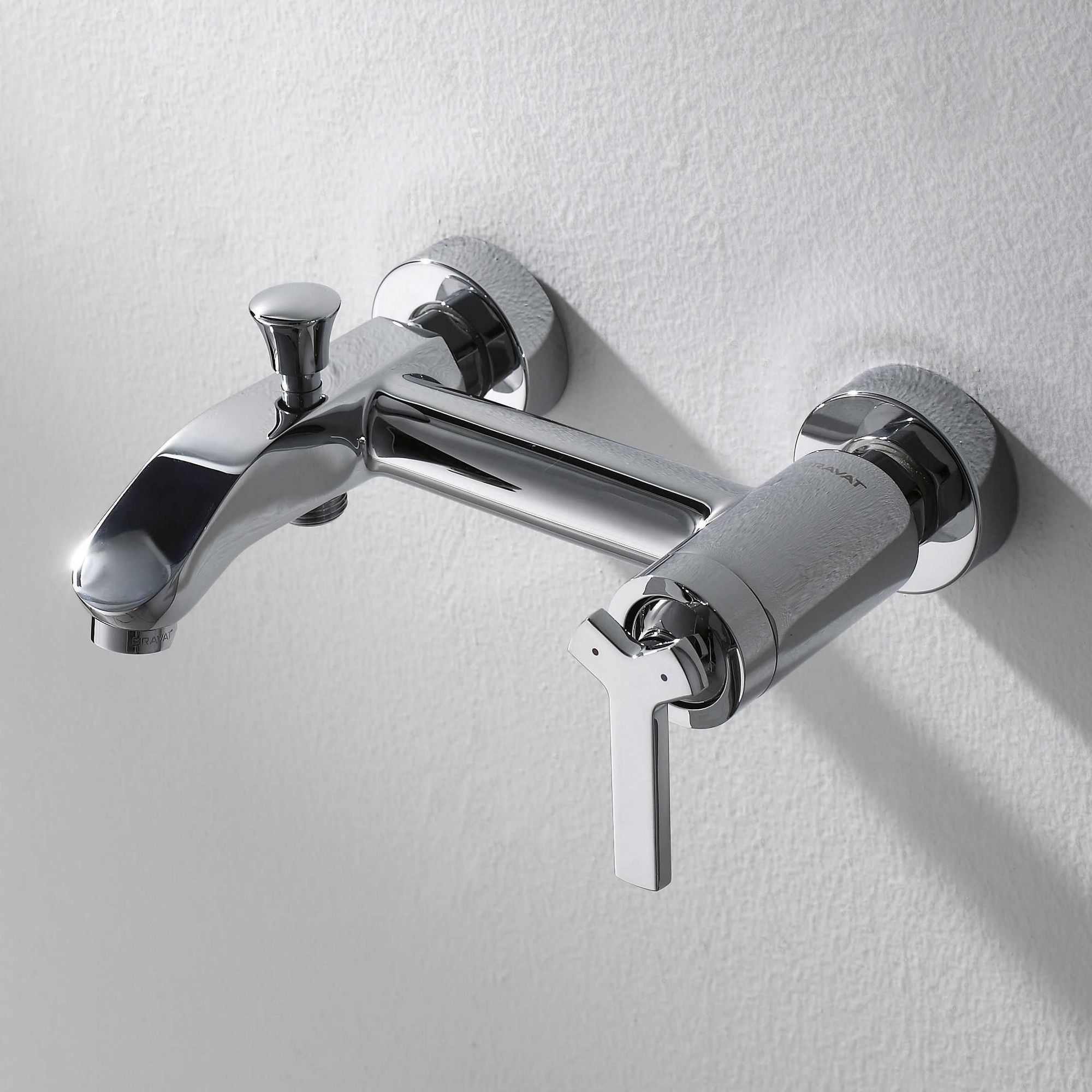 Смеситель для ванны Bravat Waterfall F673107C-01