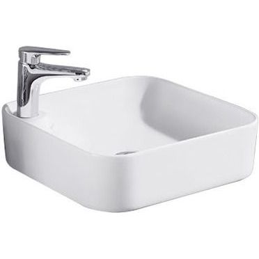 Накладной умывальник Bravat Source 43x43, C22238W-1