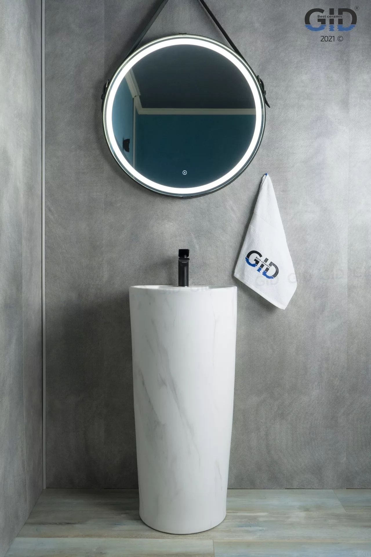 Умывальник Gid NB131WS 40x40, 81111