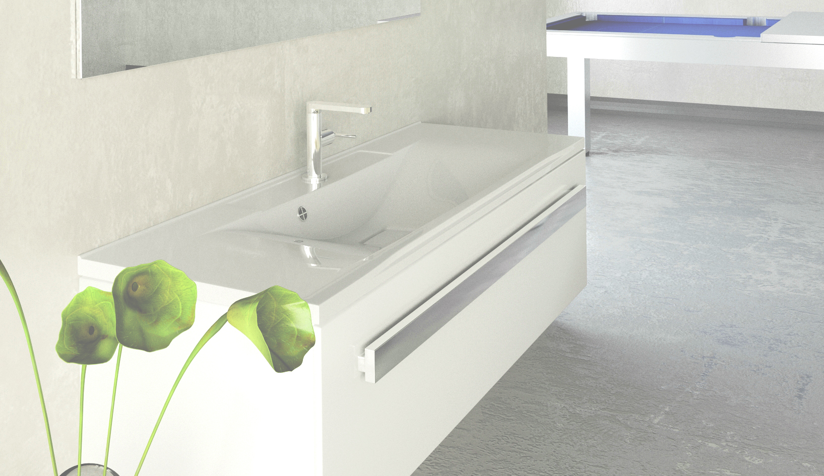 Раковина Andrea Elen 1200, 120x45