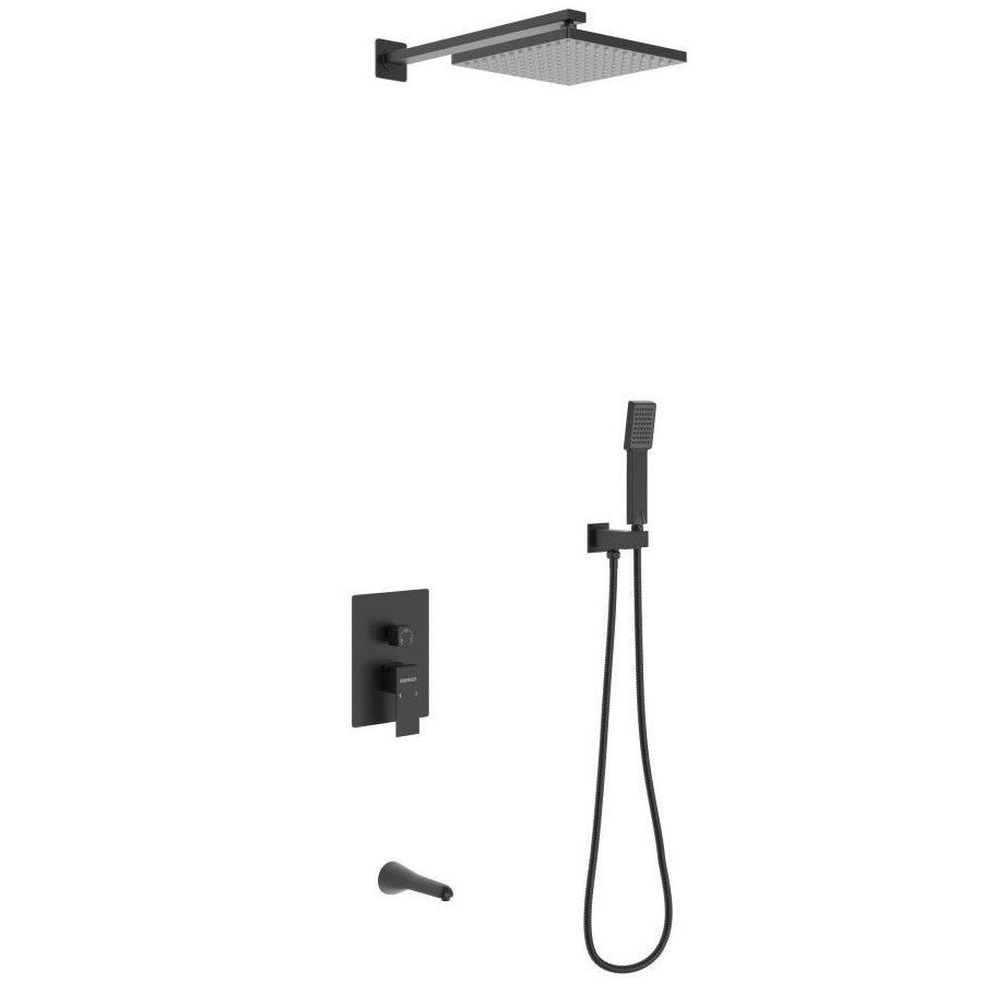 Душевой комплект Berges Nardis 3S Black, 071006