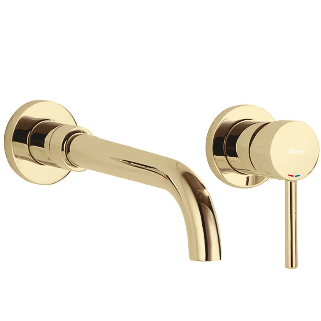 Смеситель встраиваемый Rea Lungo Long Gold, REA-B0370