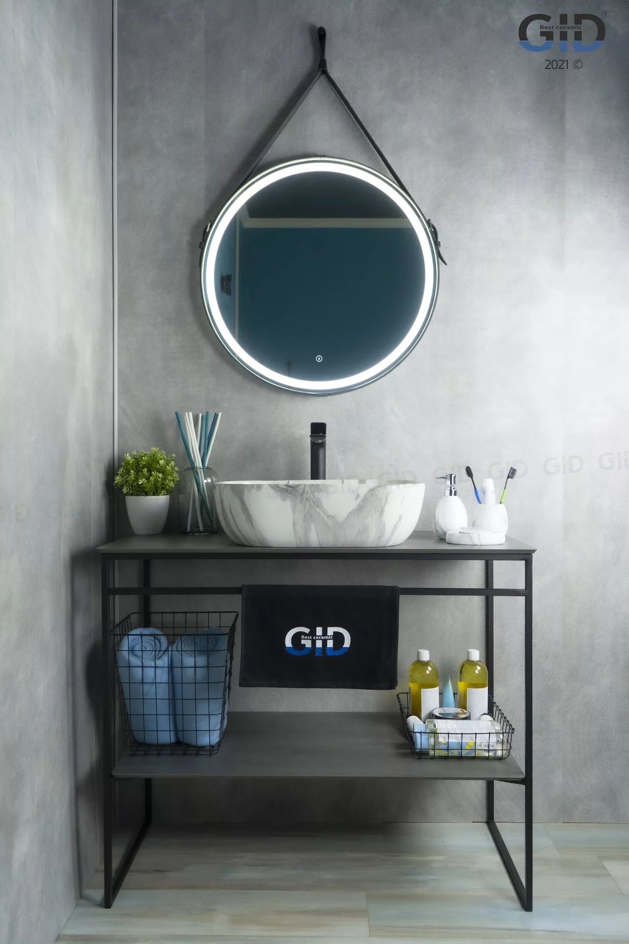 Умывальник Gid K397G125 50x40, 54402