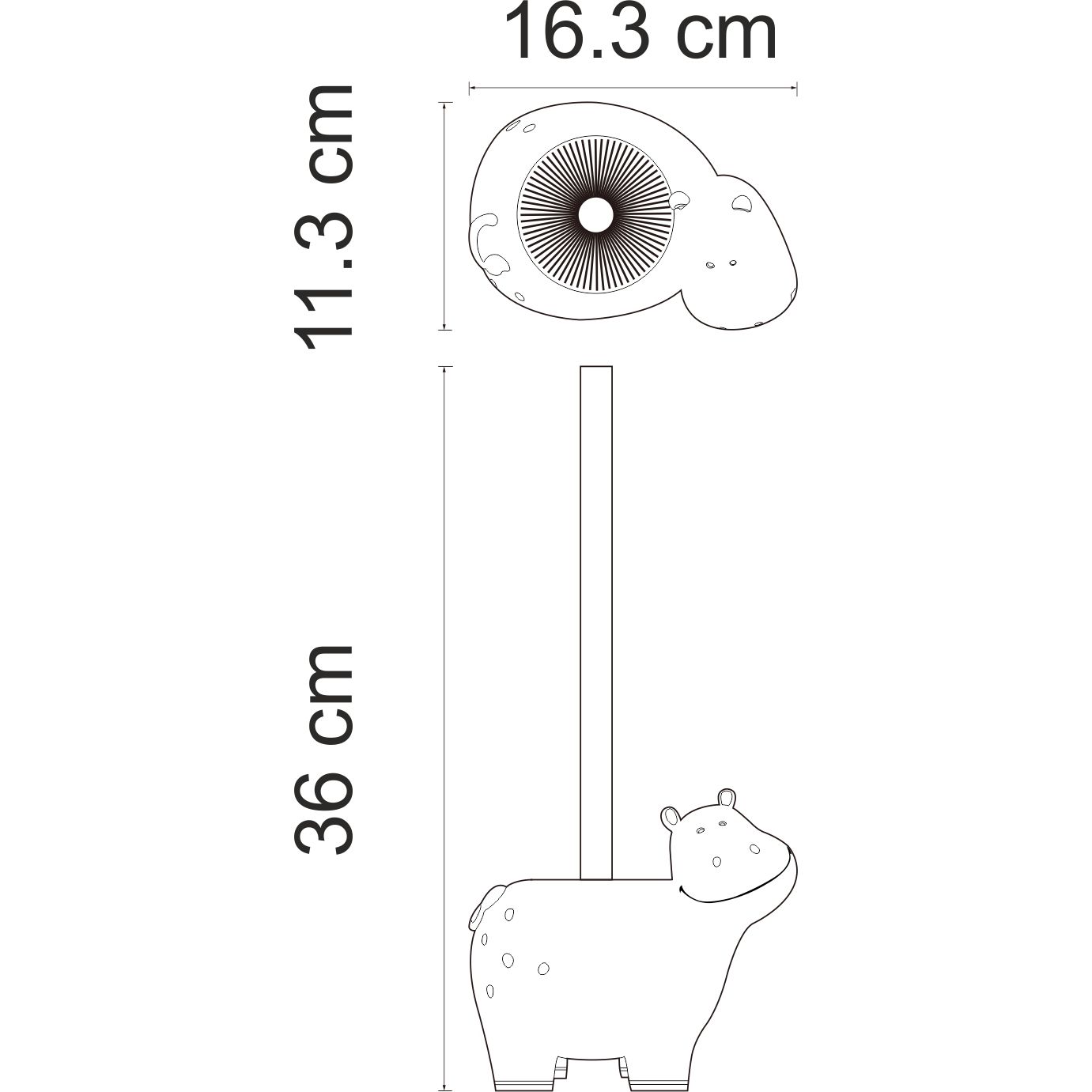 Ерш напольный WasserKRAFT Lippe, K-8127