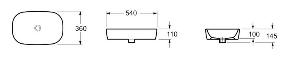 Накладная раковина Lavinia Boho Bathroom Sink, 33311002