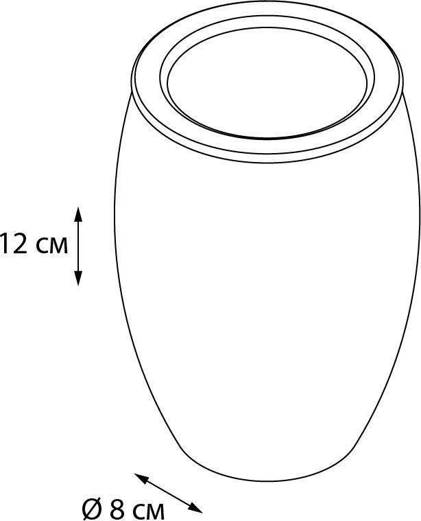 Стакан Fixsen Deco, FX-280-3