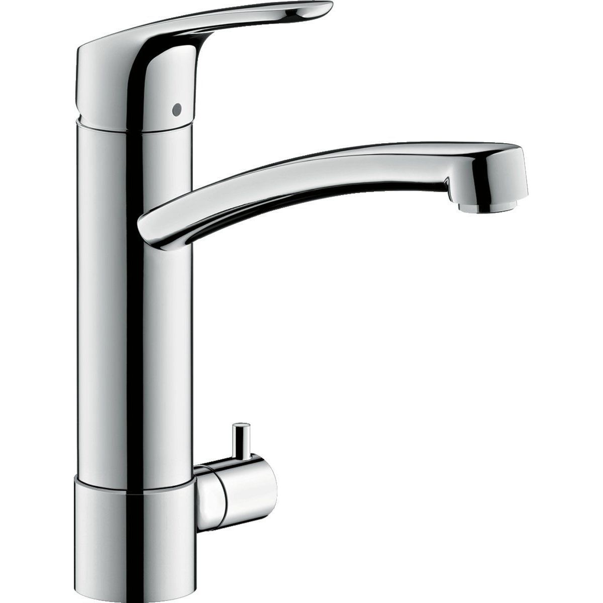 Кухонный смеситель Hansgrohe Focus 200 с запорным вентилем, 31803000