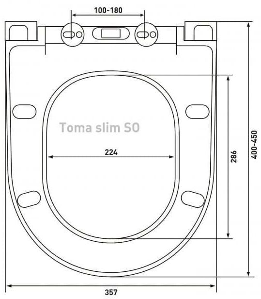 Комплект Berges Novum, кнопка F5 Soft Touch черная, унитаз Okus, сиденье Toma Slim, 043273