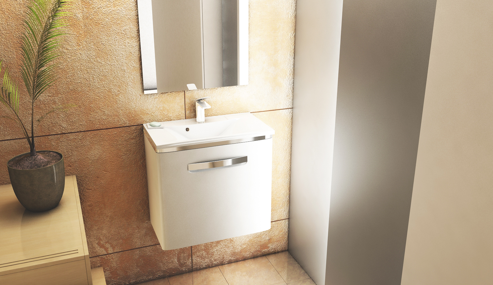 Раковина Andrea Elen 650, 65x45