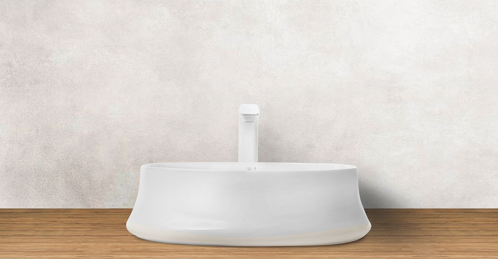 Раковина накладная WeltWasser ELBACH 32100 57x43