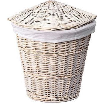 Плетеная корзина для белья с крышкой WasserKRAFT Vils, WB-560-L