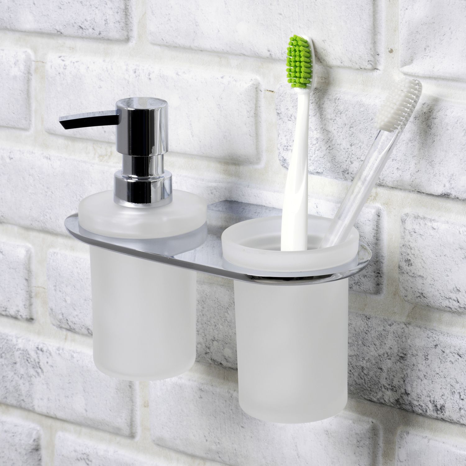 Держатель стакана и дозатора WasserKRAFT Kammel, K-8389