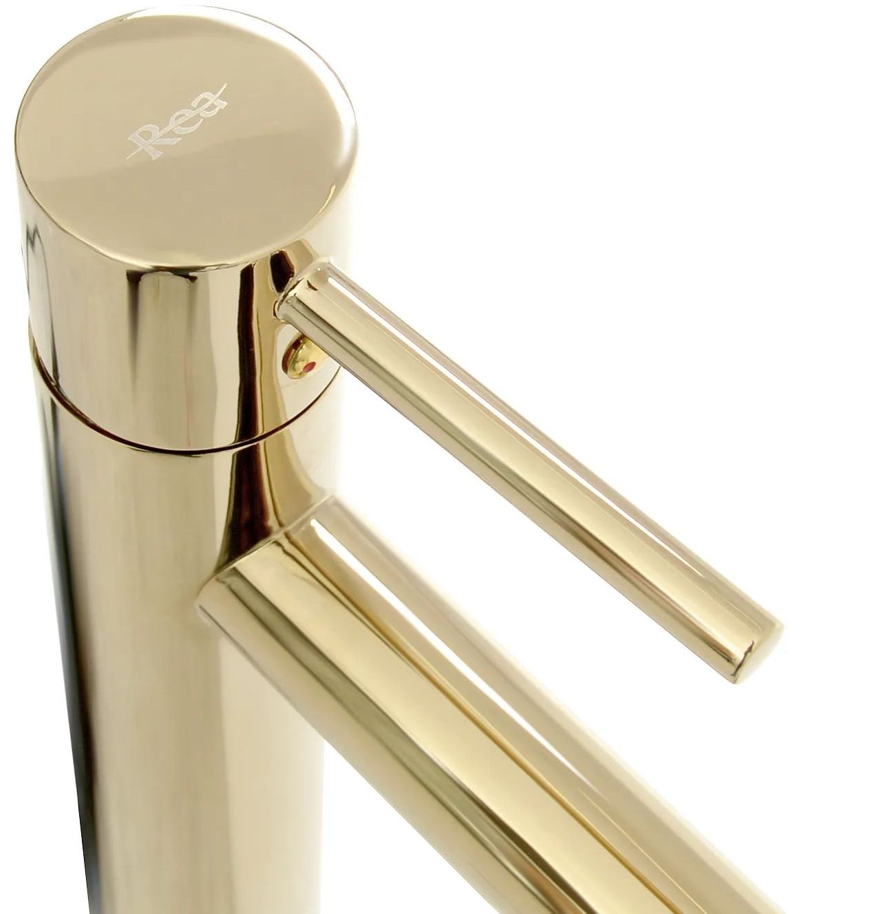 Смеситель для умывальника высокий Rea Tess L.Gold, REA-B8803
