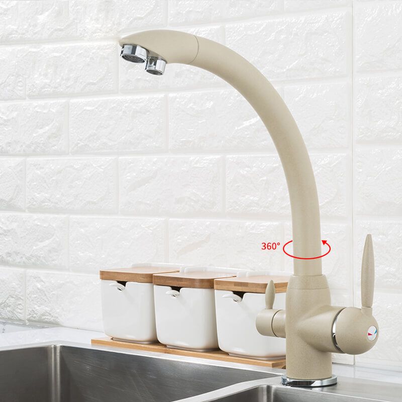 Смеситель для кухни на две воды Frap F4399-20