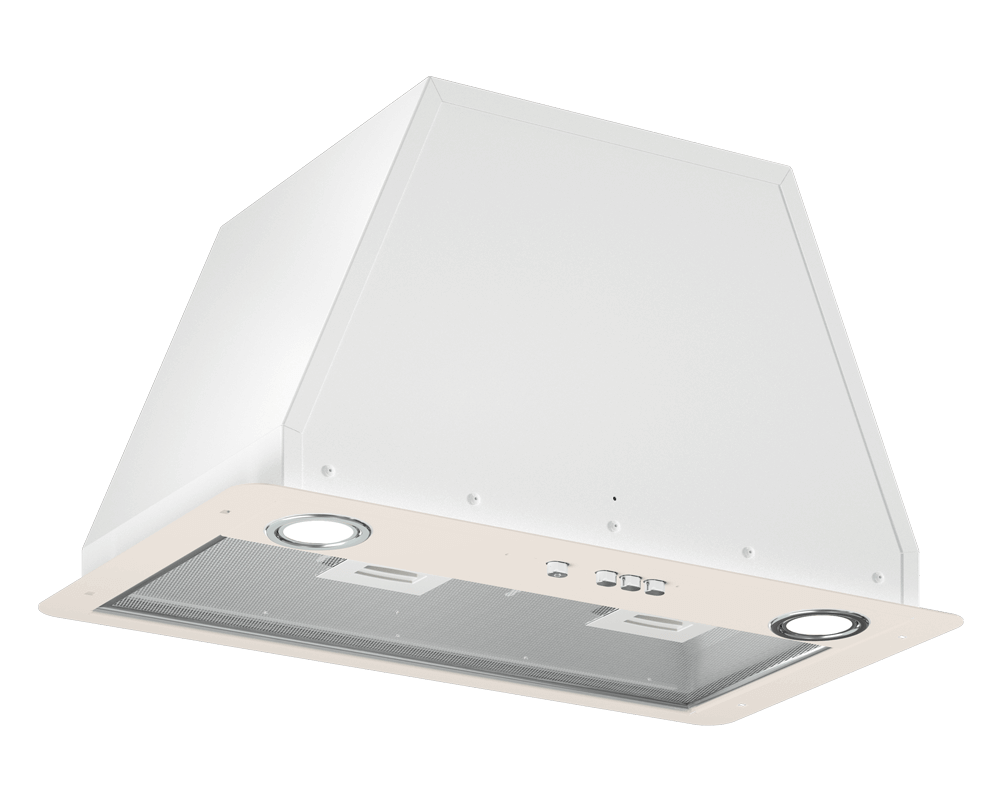 Кухонная вытяжка Elikor Врезной блок Flat 52П-650-К3Д (топленое молоко), 154175