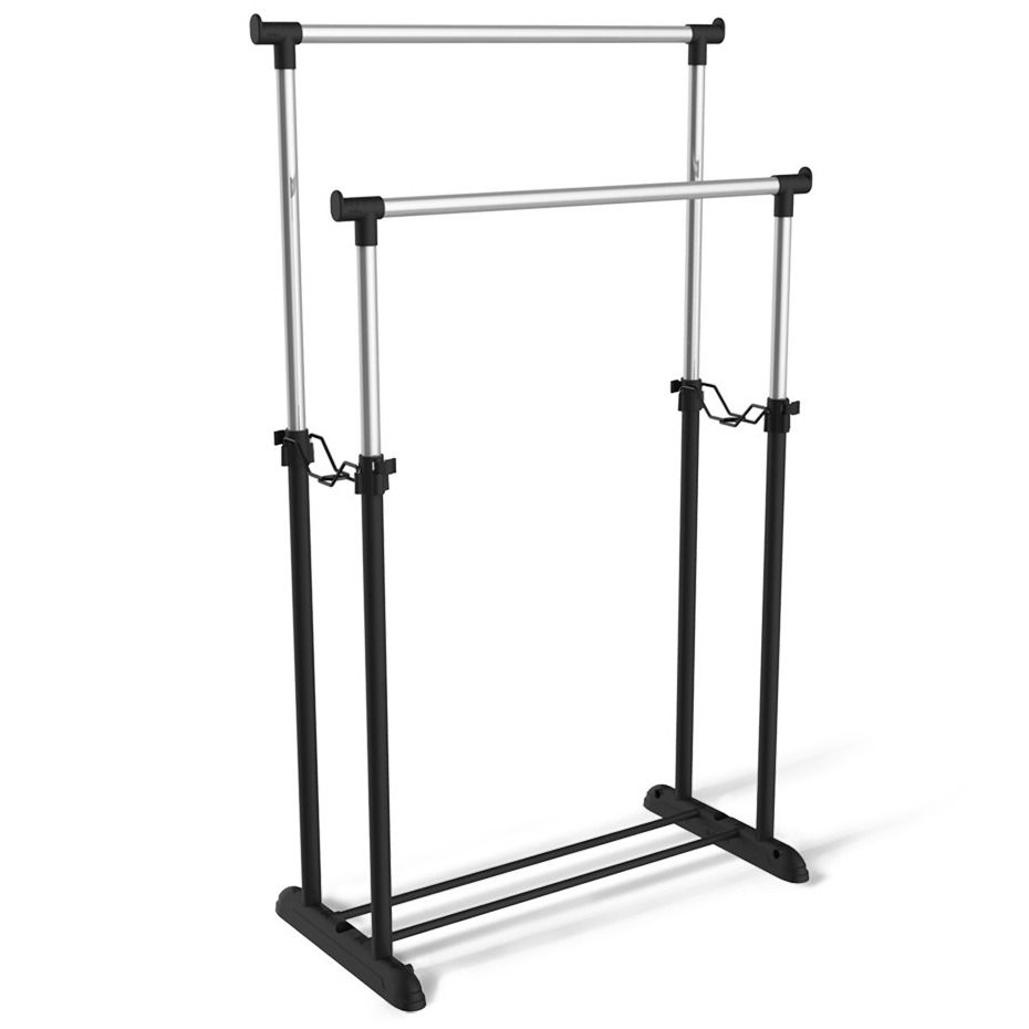 Вешалка Sheffilton SHT-WR4150 черный/черный муар/хром лак, 899484