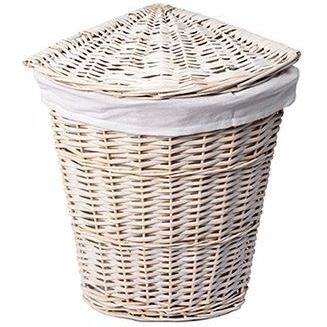 Плетеная корзина для белья с крышкой WasserKRAFT Vils, WB-560-M