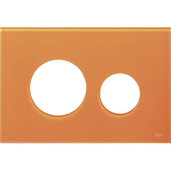 Лицевая панель стекло оранжевое TECEloop modular, 9240673