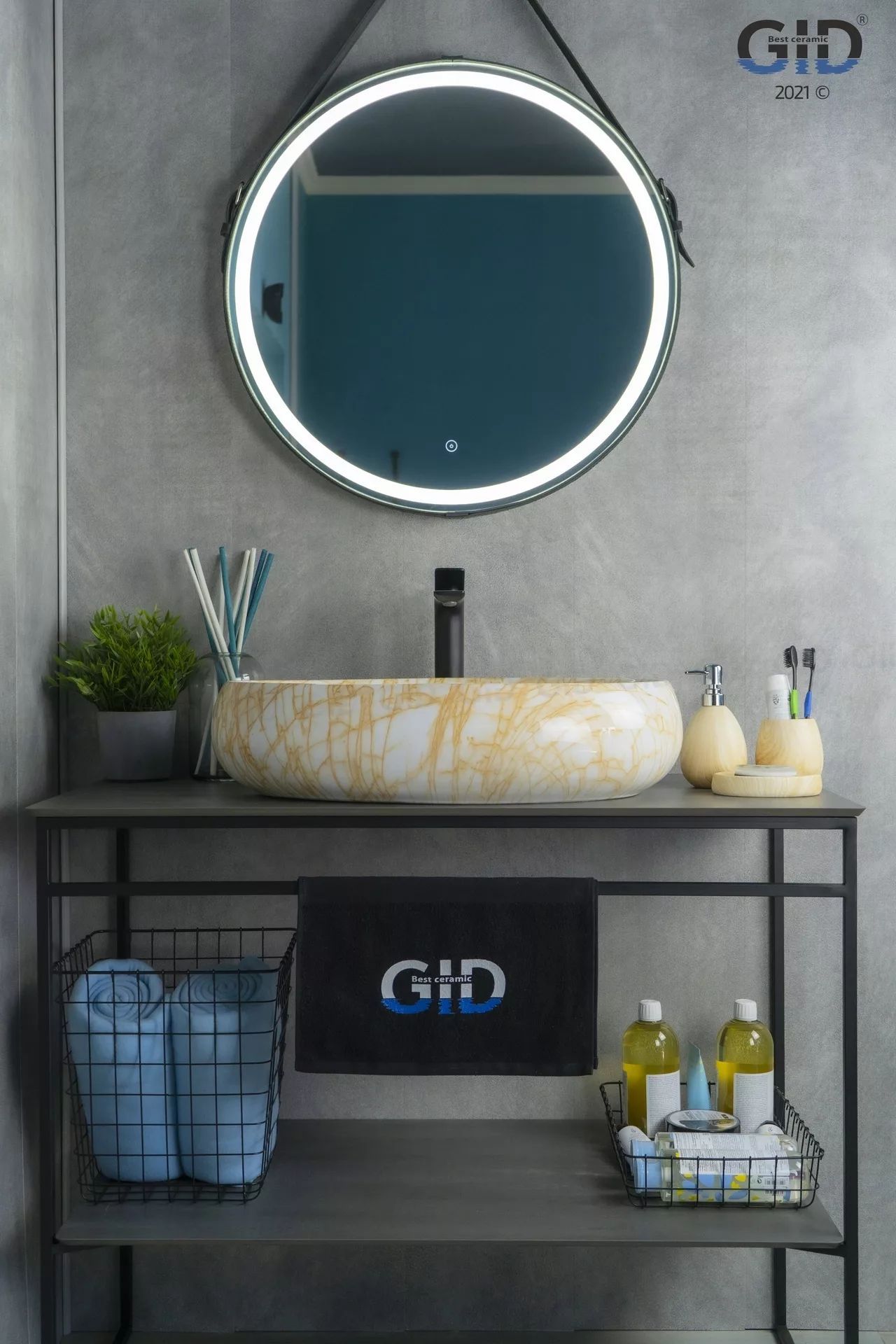 Умывальник Gid MNC167 60x41, 54408